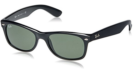  历史新低！Ray-Ban 雷朋 RB2132 徒步旅行者 52mm 黑框太阳镜4.2折 75.84加元包邮！