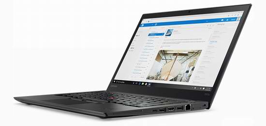  黑五专享！Lenovo 联想 ThinkPad T470s 14寸轻薄笔记本电脑6.5折 1078.35加元包邮！