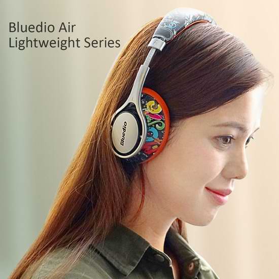  Bluedio 蓝弦 A (Air) 时尚头戴式蓝牙耳机 32.99加元限量特卖并包邮！