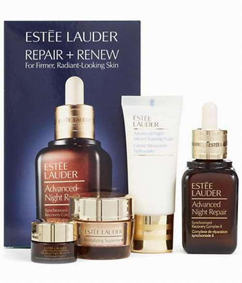  ESTEE LAUDER 雅诗兰黛小棕瓶4件套 112.5加元，原价 125加元，包邮