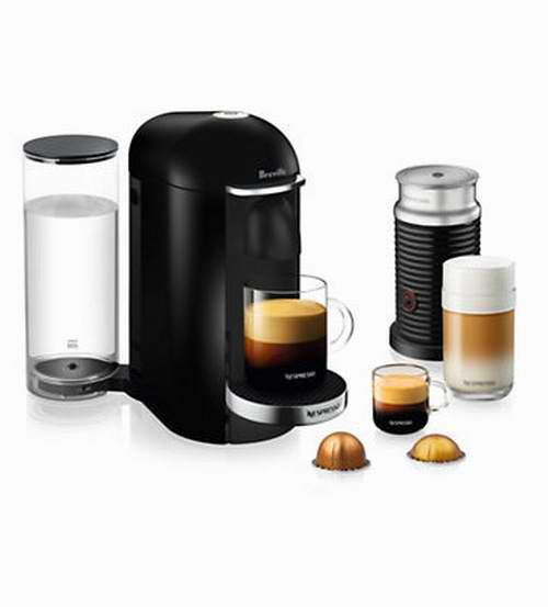  De'Longhi 德龙 Nespresso VertuoPlus 胶囊咖啡机 + 奶泡机套装 199.99加元，原价 349.99加元，包邮