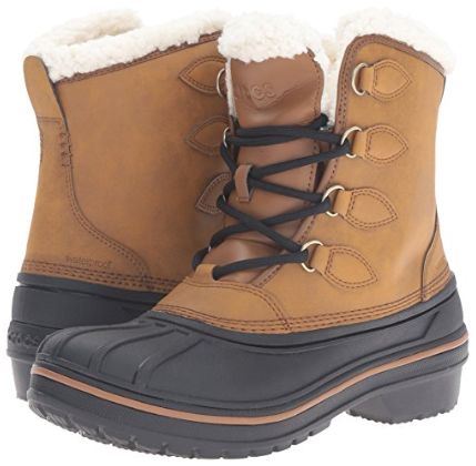 白菜价！Crocs AllCast II 女式雪地靴2.8折 34.07加元（6码），原价 119.99加元