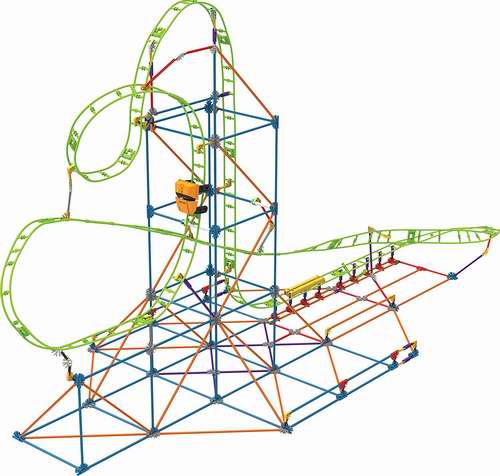  Knex Infinite 过山车 益智拼插积木6.4折 29.49加元！