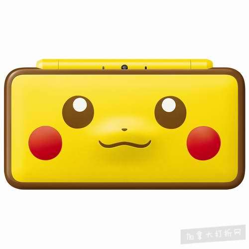 新品发售 Nintendo 任天堂new 2ds Xl 超萌皮卡丘限定版游戏机9 99加元 加拿大打折网