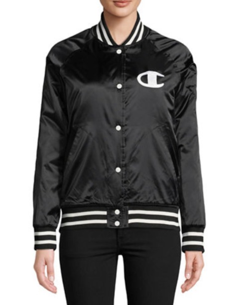  Champion Reverse Weave Logo 女款轰炸机夹克 103.5加元，原价 230加元，包邮