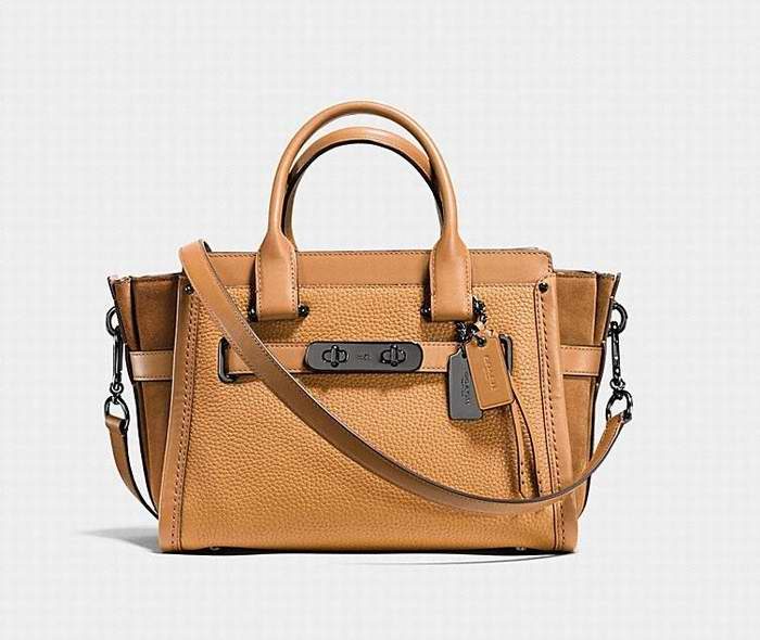  Coach Swagger 27 爆款手袋 265加元（2色），原价 530加元，包邮