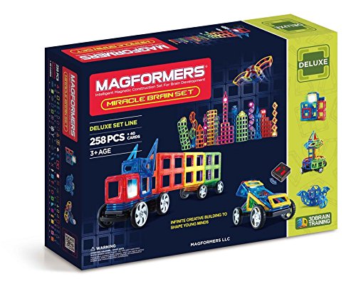  历史新低！Magformers 百变提拉 Miracle Brain 益智磁力积木 豪华套装（258pcs）4.9折 225.17加元包邮！