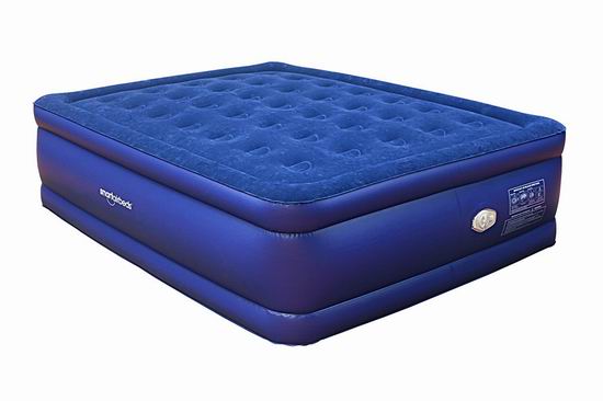  白菜价！历史新低！Smart Air Beds BD-1224GT Queen 豪华增高充气床2折 40.32加元清仓并包邮！Walmart同款促销价162.61加元！