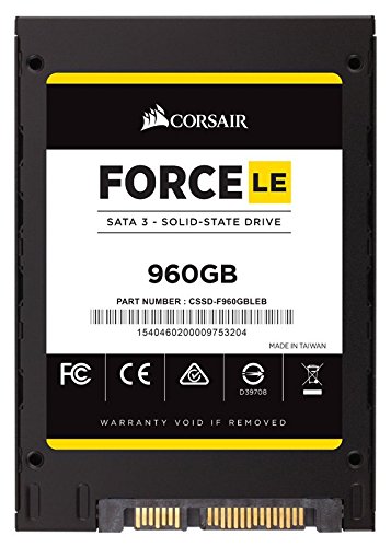  手慢无！历史新低！Corsair 海盗船 Force Series LE SSD 960GB 超大容量 固态硬盘4.7折 226.99加元包邮！会员专享！