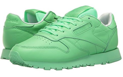  白菜价！Reebok Classic Leather 绿色经典复古 女式运动鞋（5.5码/6码）1.7折 18.54-24.32加元清仓！