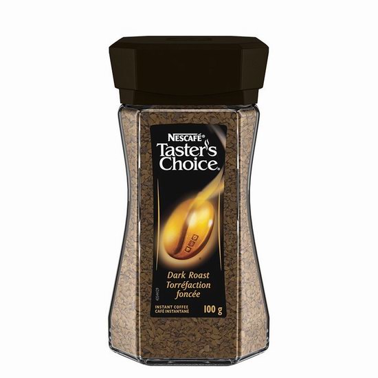  历史新低！Nescafe 雀巢 Taster's Choice 深度烘焙 速溶咖啡（100克）4.3折 2.82加元！