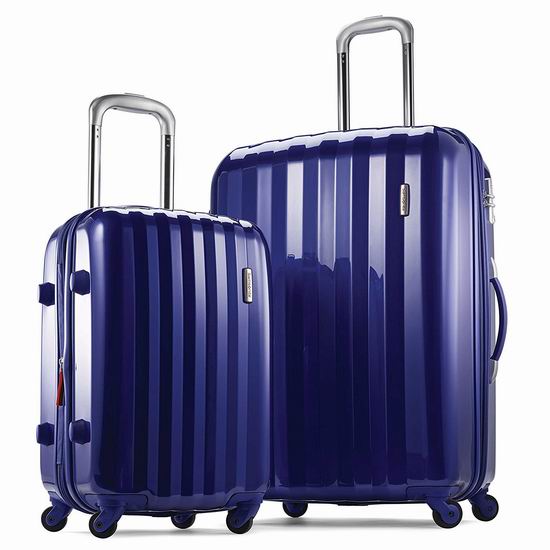  新品大促！Samsonite 新秀丽 Prism 全PC 时尚硬壳拉杆行李箱（20/24寸、20/28寸）2件套 181.81-201.19加元包邮！