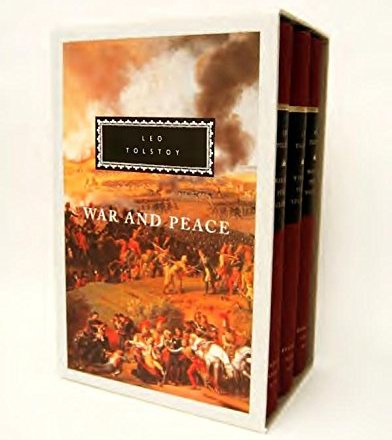  白菜价！《War and Peace 战争与和平》3卷硬壳精装版2.6折 13.81加元清仓！