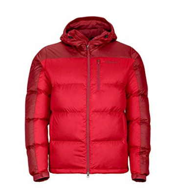  Marmot 土拨鼠 Guides 700蓬连帽羽绒服 86.37加元起特卖，原价 270加元，包邮