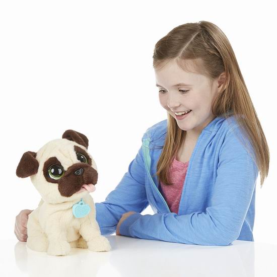  历史新低！FurReal Friends JJ My Jumpin Pug 宠物狗互动玩具4.5折 26.91加元！