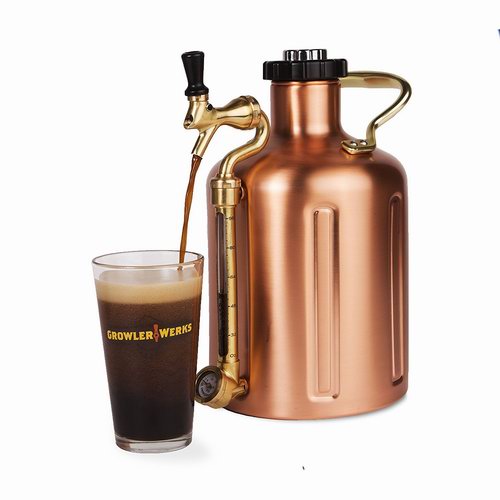  金盒头条：历史新低！GrowlerWerks uKeg 128 Pressurized Growler 便携式加压啤酒罐4.4折 209.99加元包邮！