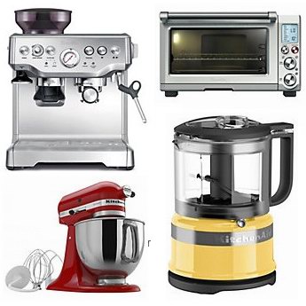  今日闪购：精选 Breville、Braun、Cuisinart、T-fal 等品牌厨房小家电5折起！额外9折！