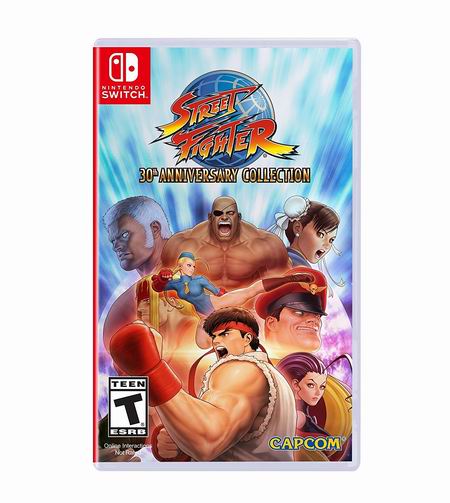 新品预售！《Street Fighter 街头霸王30周年合集》PS4/Switch/Xbox One