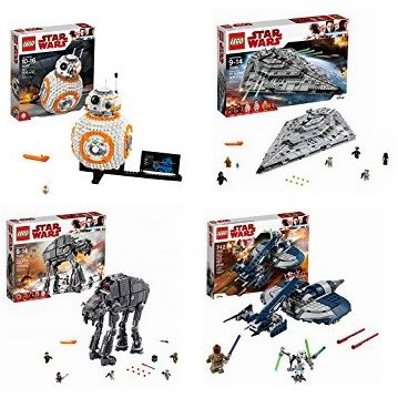  精选多款 LEGO 乐高 Star Wars 星球大战系列积木6折起清仓！