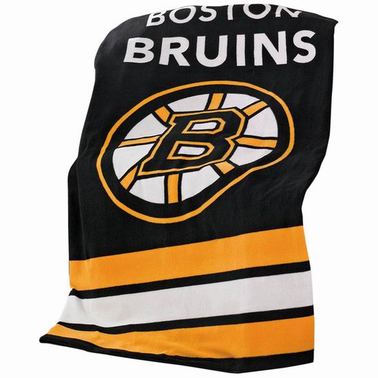  抢白菜！历史新低！Sunbeam NHL 冰球联盟 Boston Bruins 多用途保暖电热毯2.8折 19.99加元！