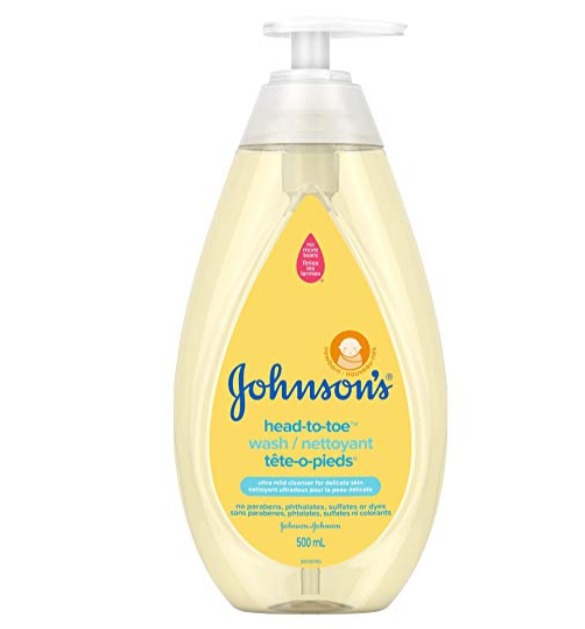  Johnson's 婴儿2合1 洗发沐浴露 500毫升 4.72加元，原价 5.97加元