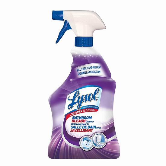  Lysol 消毒杀菌除霉 浴室强力清洁剂（950ml） 3.33加元（原价 5.49加元）