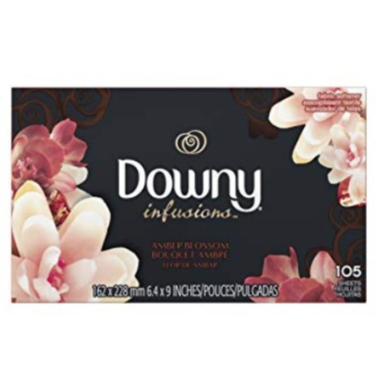  Downy 当妮 衣物柔顺烘干纸 105张 减少静电皱纹 3.99加元，原价 8.49加元