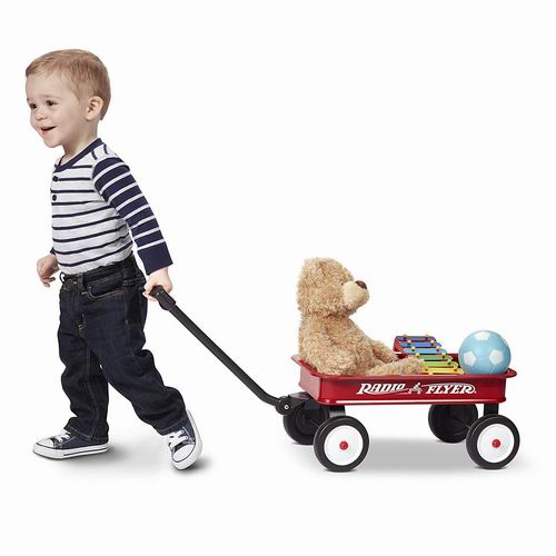  Radio Flyer 红爵士 My 1st Wagon 儿童玩具小拖车6折 35.99加元包邮！