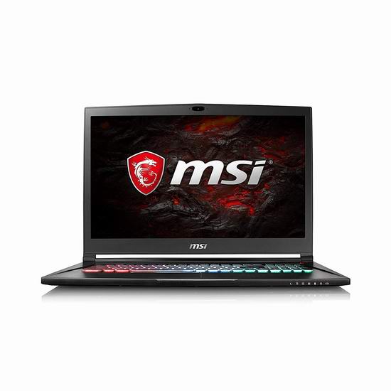  手慢无！历史新低！MSI 微星 GS73VR 7RG-036CA Stealth Pro 17.3英寸 游戏笔记本电脑（i7-7700HQ, GTX 1070 8G, 16GB, 512GB SSD+1TB）4.8折 1396.61加元包邮！