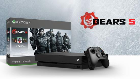 Bug速抢！新品预售Xbox One X 1TB 《Gears 5 战争机器5》限定版6.3折