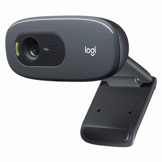  历史新低！Logitech 罗技 C270 720p 高清视频通话 网络摄像头4.9折 16.99加元！远程办公必备！