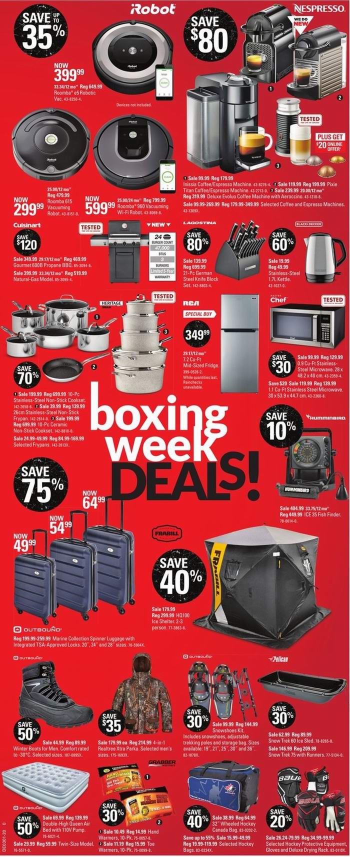 canadian tire roomba sale