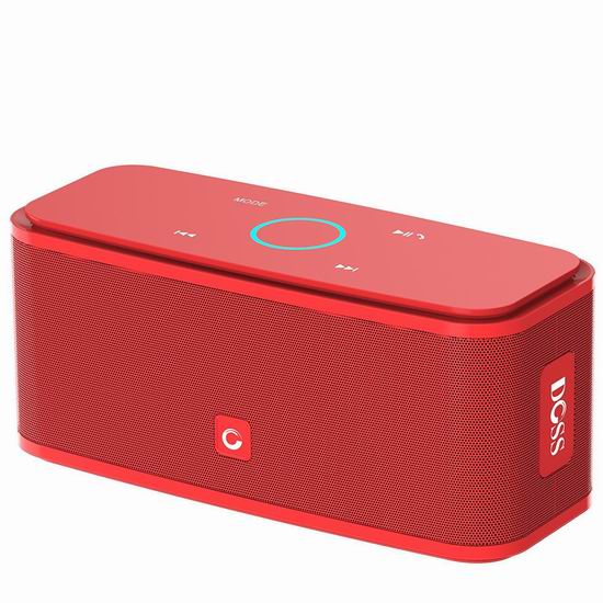  金盒头条：DOSS SoundBox 12W 便携式蓝牙音箱 27.99-30.09加元！5色可选！