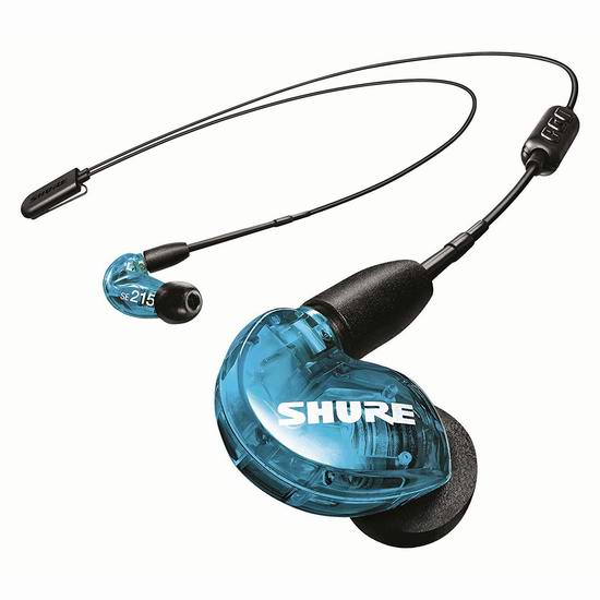 历史最低价！Shure 舒尔SE215 入耳式无线蓝牙隔音耳机5.4折109加元包邮