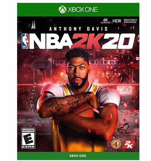  Xbox One/ Switch/PS4 《NBA 2K20 》游戏 19.99加元，原价 39.99加元