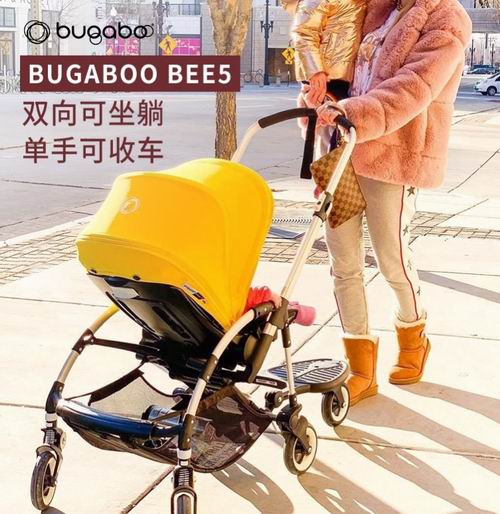  火遍Ins、明星爸妈都爱用Bugaboo 荷兰博格步 Bee5 可折叠双向坐躺一体式婴儿推车 8折 704.8加元起特卖