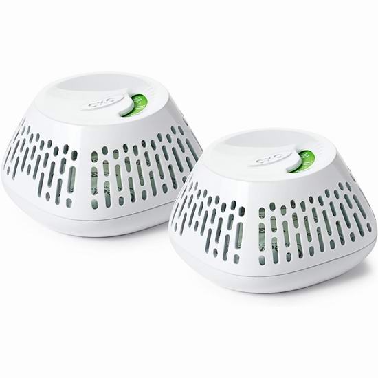  OXO Good Grips GreenSaver 冰箱蔬果 延长保鲜 活性炭过滤器2件套6.1折 18.42加元！