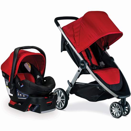  历史新低！Britax 英国宝得适 B-Lively & B-Safe 35 成长型婴儿推车+提篮套装 411.59加元包邮！