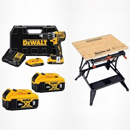  金盒头条：精选 DeWALT 得伟 电动工具、工具桌及配件6折起！仅限今日！