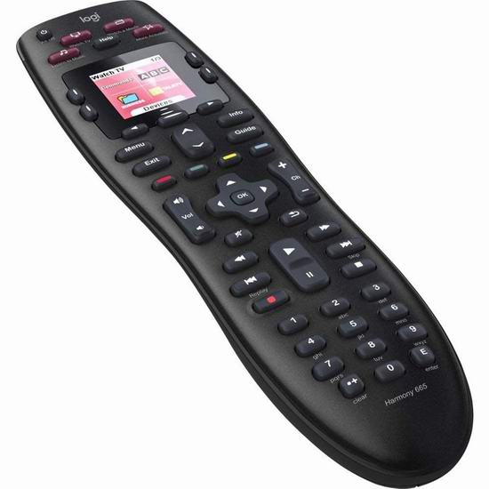  历史最低价！Logitech 罗技 Harmony 665 Advanced 通用万能遥控器 49.99加元包邮！