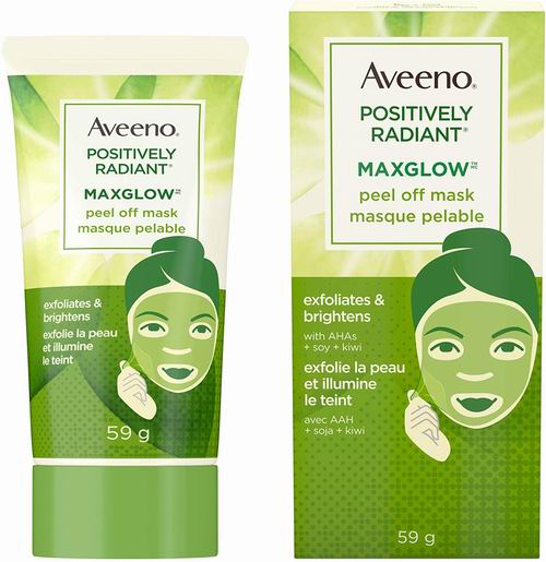  精选3款 Aveeno 去角质撕拉面膜 提亮皮肤 10.97加元，原价 12.97加元