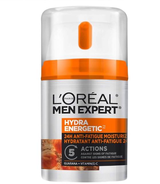 L'Oréal Paris专业男士保湿活力抗疲劳乳液 50毫升 10.47加元（原价 16.99加元）