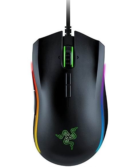 Razer Mamba Elite 有线游戏鼠标 5.8折 78.91加元，原价 134.99加元，包邮