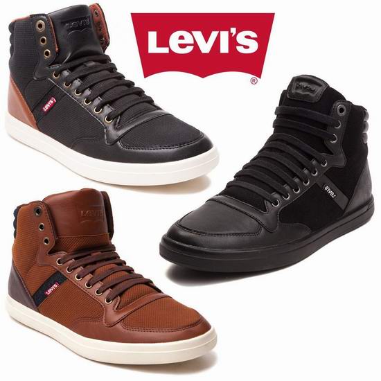  精选 Levi's 李维斯 男式皮鞋、休闲鞋3.1折起清仓！低至19.99加元+包邮！