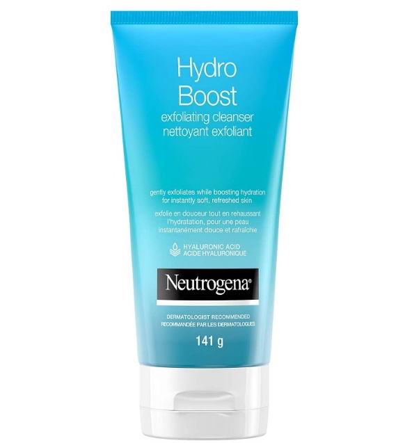  Neutrogena 露得清Hydro Boost去角质洁面乳 6.52加元