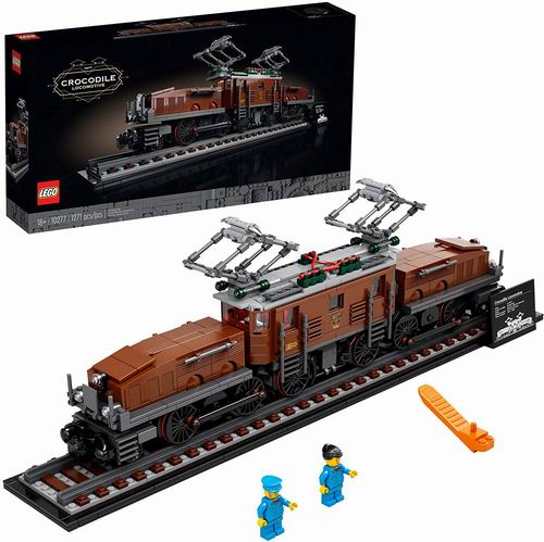 新品：LEGO 乐高10277 Crocodile Locomotive 鳄鱼火车头149.99加元_