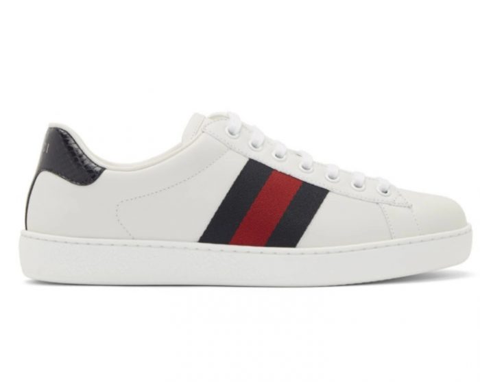  Gucci Ace 男士刺绣休闲鞋 610加元，官网价 785加元