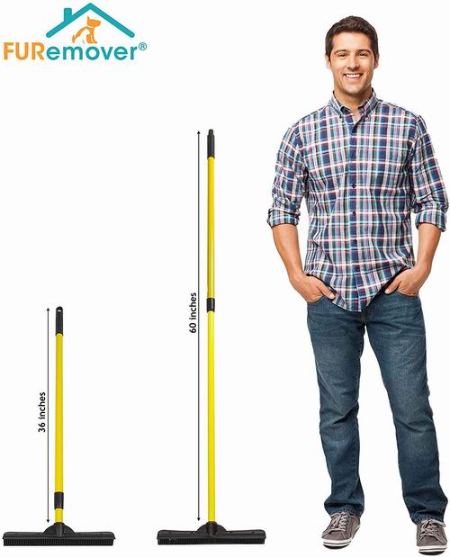  Everholder FURemover 橡胶刷毛扫把 20.85加元，原价 23.08加元