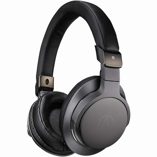  历史新低！Audio-Technica 铁三角 ATH-SR6BTBK 头戴式蓝牙耳机5折 109.95加元包邮！