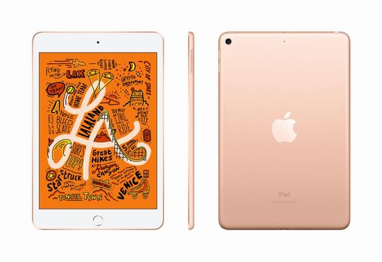 Apple iPad mini 5 64GB 7.9英寸玫瑰金平板电脑399加元包邮！_加拿大打折网